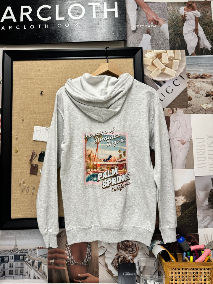 Palm Springs Zip Hoodie