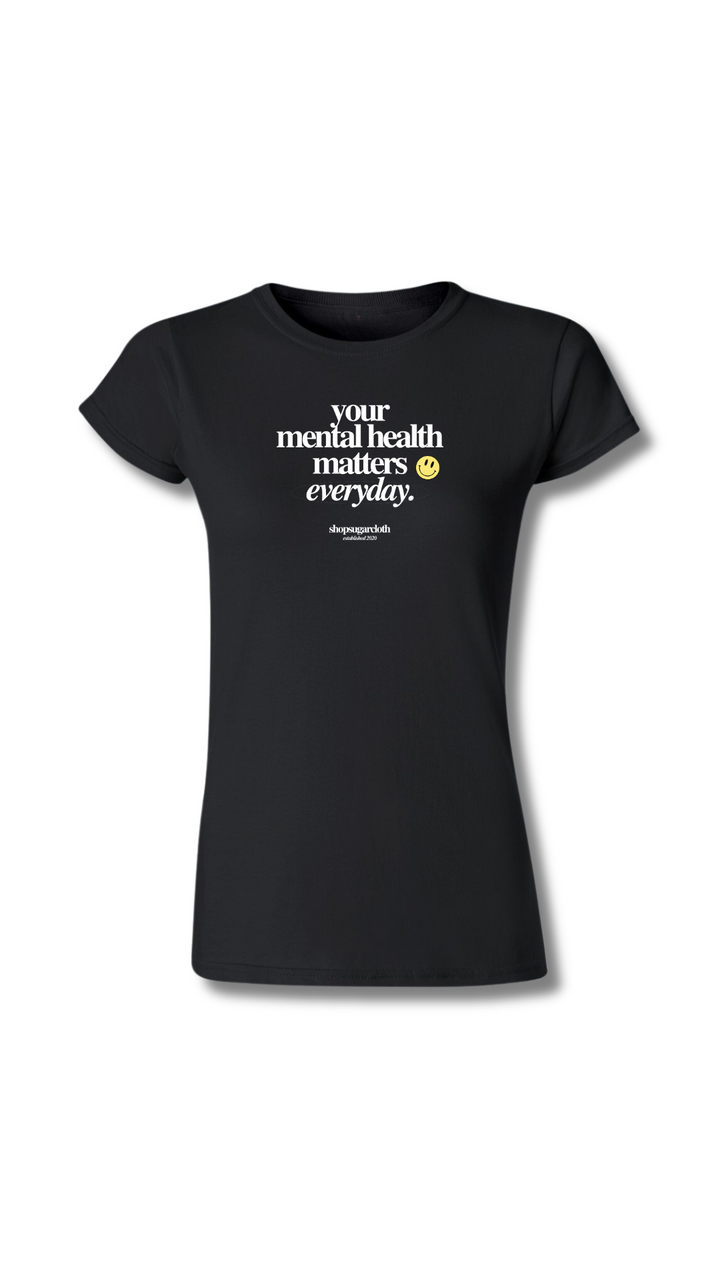 Mental Health Womens Fitted Tee