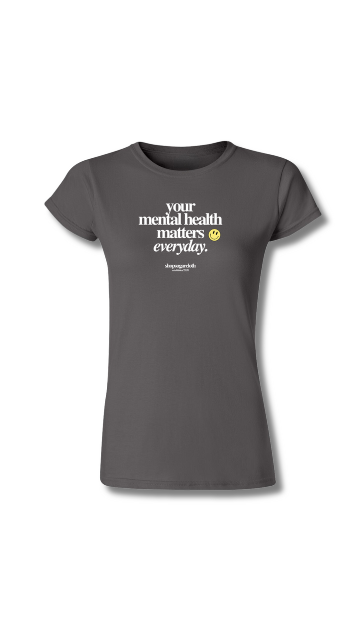 Mental Health Womens Fitted Tee