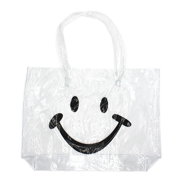 Happy Face Clear Tote